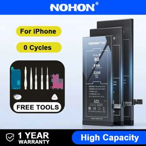NOHON 도구 포함 교체 배터리, 아이폰 6, 7, 8 플러스, 6S, 8 플러스, 7 플러스, 6 플러스, XS, 아이폰 8, 11, 아이폰 12 미니