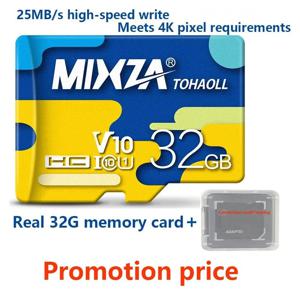 고속 클래스 10 마이크로 TF SD 카드 메모리 U1 플래시 카드, 컴퓨터 게임기 카메라용, 32G Ocean 시리즈