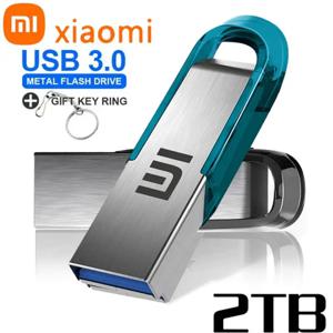샤오미 USB 3.0 플래시 드라이브, 고속 펜 드라이브, 테이블 PC용 금속 USB 디스크, 2TB, 1TB, USB 3.0 메모리 스틱, 512GB