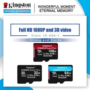 Kingston 16 기가바이트 마이크로 SD 카드 Class10 carte sd 메모리 카드 32 기가바이트 미니 SD 카드 64 기가바이트 TF 카드 UHS-I 128 기가바이트 메모리 카드