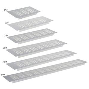 멀티 사이즈 알루미늄 합금 에어 벤트 천공 시트 웹 플레이트 환기 그릴