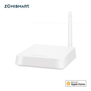 Zemismart Zigbee Hub 지능형 연결 장치 스마트 장치 Alexa Google 홈 Siri 음성 제어 Tuya Home App Homekit 사용