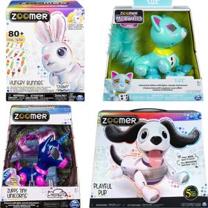 오리지널 Zoomer Hungry Bunnies 어린이용 스마트 인터랙티브 장난감, 장난스러운 강아지 로봇 개, 전자 애완 동물 키티 유니콘 말하기 장난감