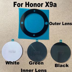 Huawei Honor X9a 후면 카메라 유리 렌즈 커버, 접착 스티커 교체