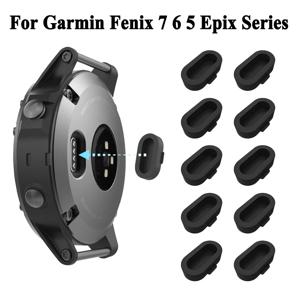 Garmin Fenix 7 7X 6 6X Pro 5 5X Plus Epix Pro 2 용 먼지 스토퍼, 965 955 충전 포트, 먼지 커버 캡, 방진 플러그, 세트당 10 개