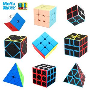 MoYu Meilong 탄소 섬유 스피드 퍼즐 큐브, Meilong 3x3x3 매직 큐브, 2x2, 3x3, 4x4 전문 스피드 큐브