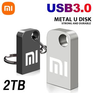 샤오미 미니 U 디스크 USB 메모리, 금속 휴대용 USB 3.0, C 타입 고속 방수 펜 드라이브 스틱, 2TB, 1TB, 512GB 플래시 드라이브