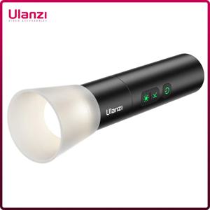 Ulanzi LM07 비디오 촬영 손전등, 밝기 조절 가능, 밝기 조절 가능, 줌 가능, 야외용 비디오 조명