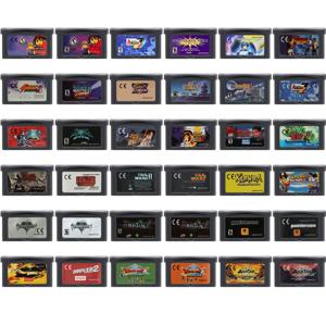 GBA 게임 카트리지 킹덤 하트 메모리 체인, 소환 나이트 메탈 슬러그 샤먼 킹, 32 비트 비디오 게임 콘솔 카드