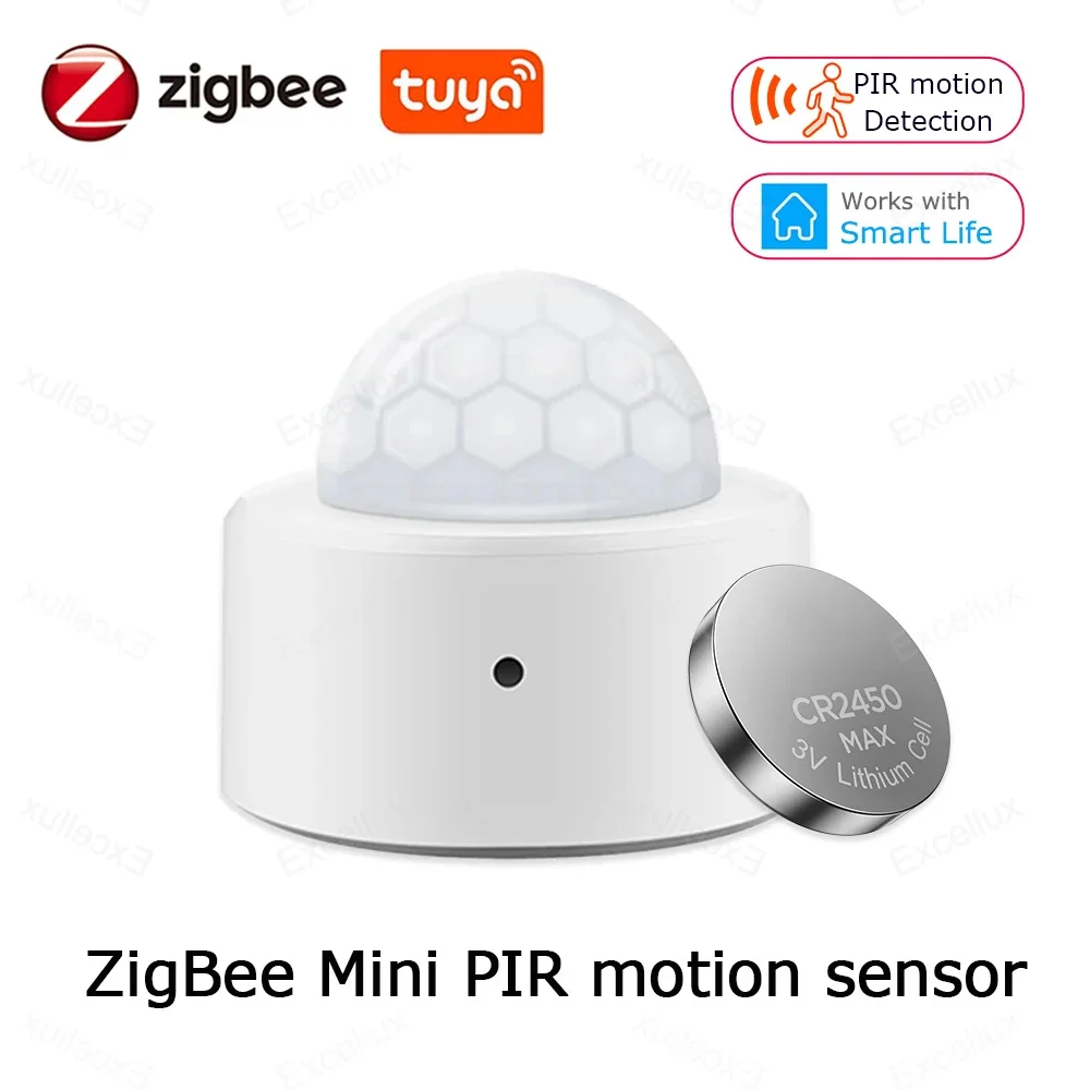 Tuya ZigBee PIR 모션 센서, 미니 적외선 인체 존재 감지기, 스마트 홈 보안 보호 경보 시스템, 스마트 라이프