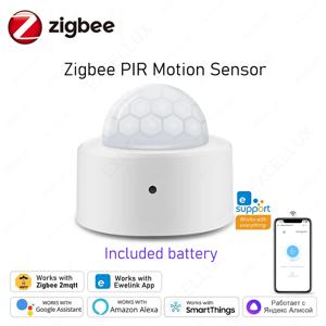 Zigbee 인체 PIR 모션 센서, EWelink 신체 움직임, 스마트 PIR 센서, 적외선 감지기, 홈 보안 경보 지지대, ZBBridge Z2M