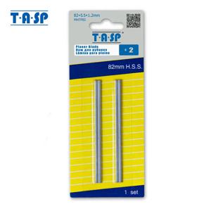 TASP HSS 대패 블레이드, 목공 기계 부품용 가역 목재 대패 나이프, 82mm x 5.5x1.2mm