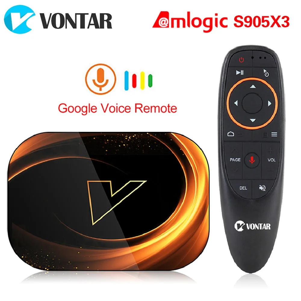 VONTAR-X3 4GB 128GB 8K TV 박스 안드로이드 9, 스마트 TVBOX 9.0 Amlogic S905X3 셋톱박스 와이파이 1080P BT 4K, 홈 디지털, 4GB 64GB 32GB, Android, 홈시어터, 화면, 디스플레이
