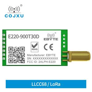 LoRa LLCC68 868MHz 915MHz 무선 모듈 30dBm 장거리 10km RSSI cojxu E220-900T30D SMA-K UART 송신기 수신기 SEMTECH