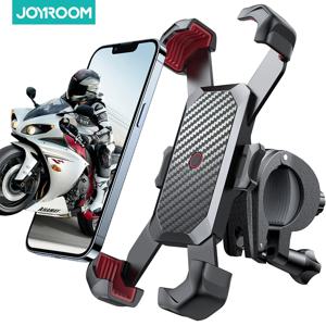 Joyroom 자전거 휴대폰 거치대, 360 ° 뷰 범용 자전거 휴대폰 거치대, 4.7-7 인치 휴대폰 스탠드, 충격 방지 브래킷, GPS 클립