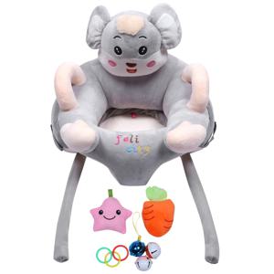 아기 학습 좌석 쿠션 플러시 의자 소파 장난감, 편안한 만화 PP 코튼 가드