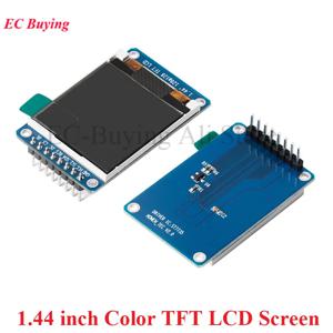 풀 컬러 TFT HD IPS 스크린, LCD LED 디스플레이 모듈, 128*128, ST7735 컨트롤러, 3.3V SPI 인터페이스, 1.44 인치, 1.44 인치, 128x128