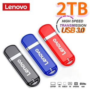 레노버 USB 3.0 플래시 드라이브, 고속 펜 드라이브, USB 3.0 메모리 스틱, 휴대용 플래시 펜드라이브, 금속 메모리, USB 디스크, 2TB, 1TB
