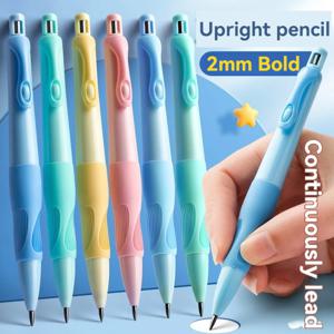 귀여운 돌고래 기계식 연필 세트, 목수 초안 HB 연필, 그림 쓰기 스케치, 귀여운 학교 용품, 2mm 2.0mm