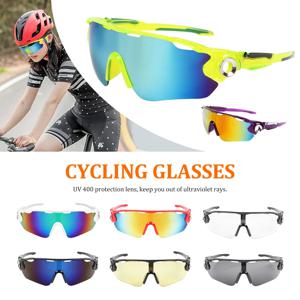 남녀공용 사이클링 선글라스, UV 400 보호, 편광 안경, 사이클링 러닝 스포츠 고글, 1PC