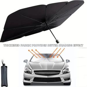자동차 전면 유리 햇빛가리개 우산, 여름 햇빛 차단 햇빛가리개, 자동차 인테리어 냉각 용품