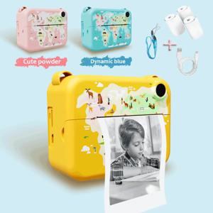 어린이용 즉석 인쇄 카메라, 크리스마스 생일 선물, HD 디지털 비디오 카메라, 유아용 휴대용 장난감