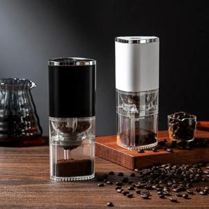 휴대용 전기 커피 연마기, C타입 USB 충전, 세라믹 그라인딩 코어, 가정용 커피 원두 분쇄기 연마기, 1 개
