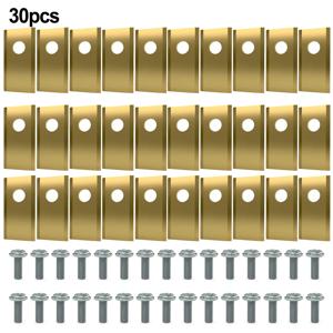 Worx 로봇 잔디깎이 절단 블레이드 세트, 스테인리스 스틸 블레이드 교체, 잔디 예초기 부품, 18 개, 30 개