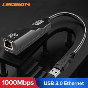 USB 3.0 2.0 Typc C to 기가비트 이더넷 Rj45 Lan 어댑터 네트워크 카드, Windows 10 PC Xiao mi Box 3 S Nintend Switch 이더넷