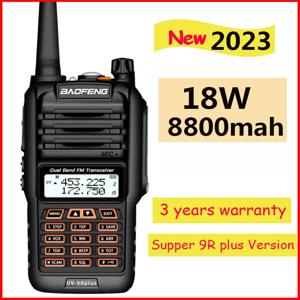 2024 Baofeng UV 9R 플러스 업그레이드 uv9r 워키토키, 18W hf 트랜시버, vhf uhf 햄 라디오, 장거리 cb무전기 스테이션, 40 km, 50km