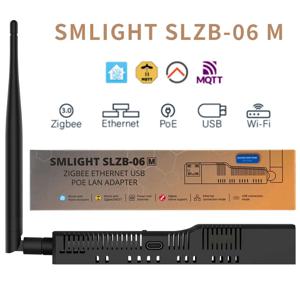 SMLIGHT SLZB-06 - A Zigbee 3.0-이더넷, USB 및 WiFi 어댑터, PoE 지원, Zigbee2MQTT, ZHA, 홈 어시스턴트로 작동