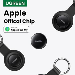 UGREEN 파인더 보안 스마트트랙 링크 스마트태그, 애플 내 키 찾기, 이어버드 수하물 MFi 휴대폰 파인더, IOS 블루투스 트래커