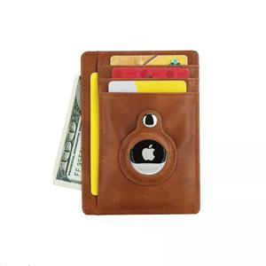 애플 카드홀더 얇은 지갑 Rfid ID 신용카드 홀더 카드홀더 비즈니스용 PU 가죽 에어태그, 탄소 섬유 지갑, 핫 세일, 드롭십, 신제품