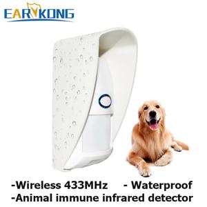 뜨거운 판매 433 mhz 무선 애완 동물 면역 검출기 25 kg 동물, g90b/gsm/wifi 알람에 대 한 수동 적외선 센서에 적합