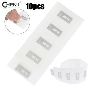 NFC 칩 Ntag213 스티커, 습식 인레이, 2*1cm, 13.56MHz RFID NTAG213 라벨 태그, 10 개