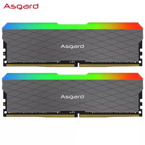 Asgard-메모리 ram RGB RAM ddr4 8GBx2 16GBx2 3200MHz W2 시리즈, ddr4 ram 1.35V 듀얼 채널 DIMM 데스크탑 메모리 ram