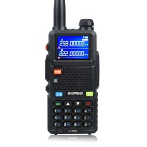 Baofeng UV-5RM 멀티 밴드 워키토키 에어 밴드 원 키 고속 주파수 복사, 8W 복스 스크램블러 FM 라디오, 8W 999Ch