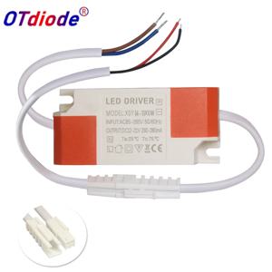 LED 드라이버 변압기 전원 공급 장치, 정전류 어댑터, LED 조명용, DIY 패널, 3W, 5W, 7W, 12W, 18W, 20W, 25W, 36W, 300mA, 12V, 24V