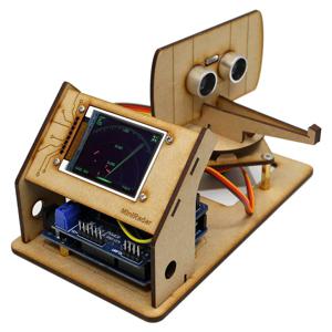 1.8 TFT 스크린이 있는 레이더 탐지 로봇, TS90A-초음파 레이더, 아두이노 로봇 DIY 키트, UNO 오픈 소스 프로그래밍 가능 장난감