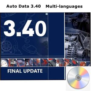 Auto. ata 3.40 자동차 수리 소프트웨어, 다국어 와이어링 다이어그램 데이터, 설치 비디오 가이드, 원격 설치 도움, 2024 인기 판매