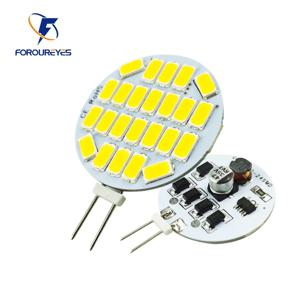 12V AC G4 LED 램프 3W RV 조명 대체 25W 할로겐 전구 350LM 24LED 5730smd 깜박임 범위 없음 후드 보트 빛