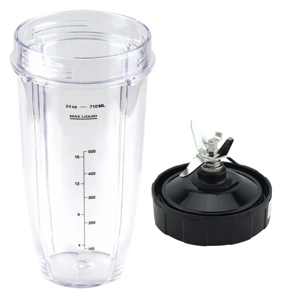 Nutri Ninja용 블렌더 교체 부품, 24Oz 컵 7 핀 추출기 블레이드, Nutri Ninja Auto IQ BN801 SS101 BL480-30 BL641