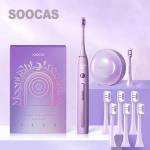 SOOCAS X3 프로 소닉 전동 칫솔, 배터리 수명 180 일, UVC 살균 ipx7 방수 미백 자동 칫솔