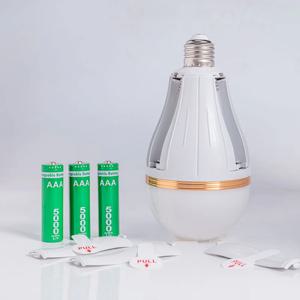 스마트 충전 칩 LED 전구, 정전 비상 가족 캠핑 마당 야외 야시장 AC85-265V 전구, 깜박임 없음