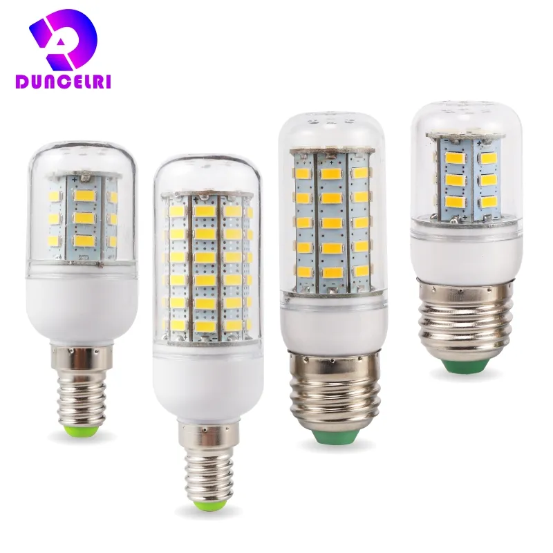 E27 E14 LED 콘 전구 24 36 48 56 69 72 LED SMD 5730 220V 람파다 LED 램프 샹들리에 캔들 LED 라이트 봄빌라