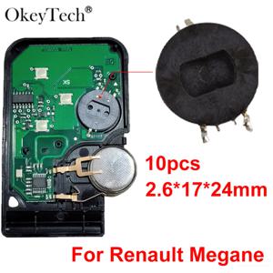 르노 메간 스마트 카드 키, 정품 수리 인덕턴스 변압기 코일, 원격 자동차 키 교체, 2.6*17*24mm, 5 개, 10 개