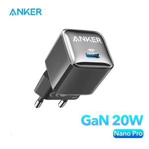 Anker 511 충전기 나노 프로 USB C 충전기 20W PIQ 3.0 내구성 컴팩트 고속 충전기 아이폰 15/15 플러스 15 프로 맥스 갤럭시