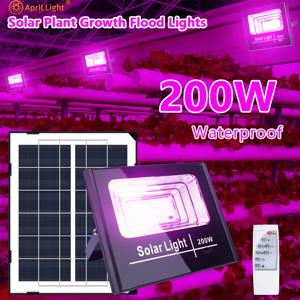 식물 조명 200W Led 태양 성장 조명 IP66 식물 램프 풀 스펙트럼 전구, 수경 램프 온실 꽃 씨앗 성장 텐트