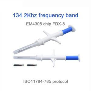 동물 주사기 ID 임플란트 반려동물 칩, 개 고양이 식별용 RFID 주입 반려동물 마이크로칩, ISO11784/85 FDX-B, 20 개