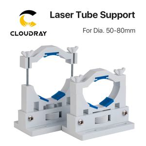 Co2 레이저 튜브 홀더 지원 마운트 유연한 플라스틱 50-80mm 50-180W 레이저 조각 절단기 모델 A